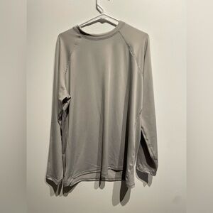 Goodfellow & Co Men's Long Sleeve Rash Guard Top Gray Size XL NWT